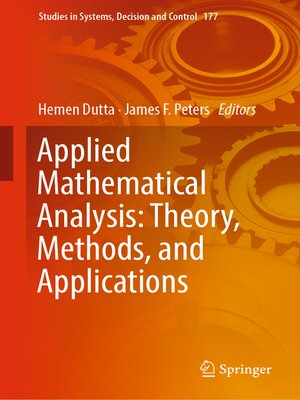 cover image of Applied Mathematical Analysis